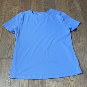 Nine West Lavender Short Sleeve Top